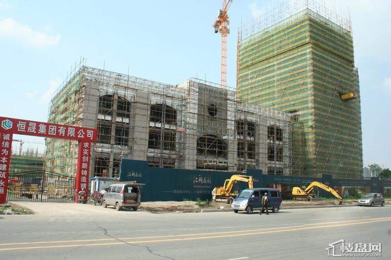 汇锦庄园项目施工实景（2012-6-14）