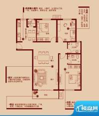 财富湾4#楼C3户型 3面积:139.00平米