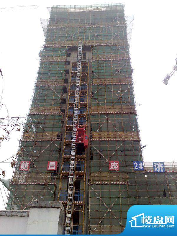 龙昌新座·中央公馆施工进度图（2011-8