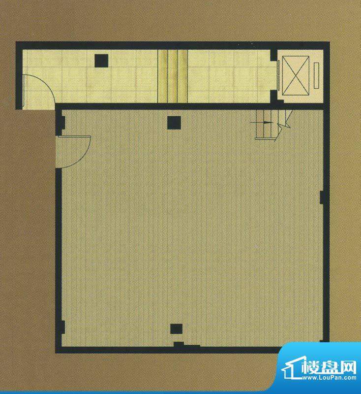 金域蓝湾叠加别墅DA面积:256.00平米