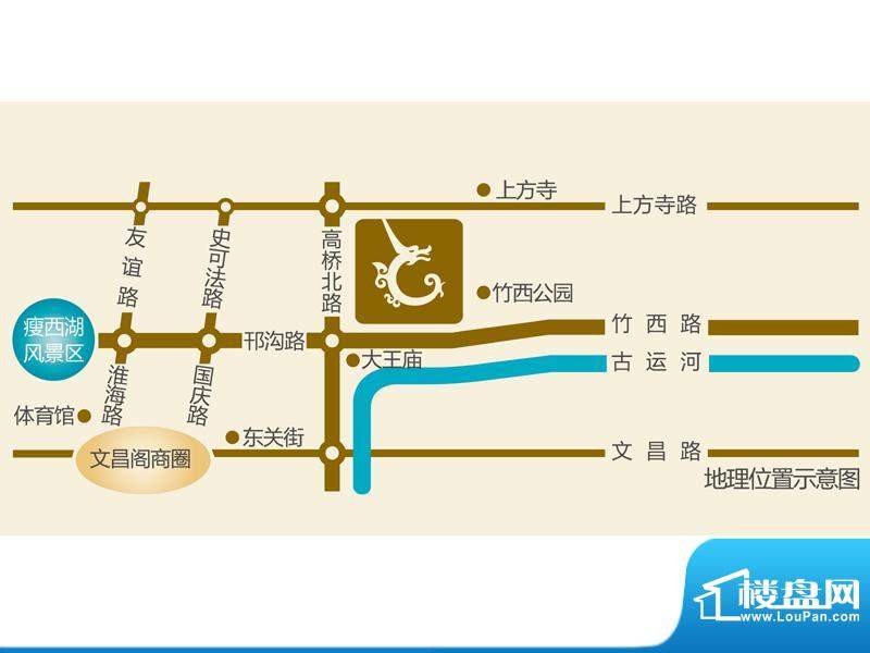 大上海御龙湾交通图