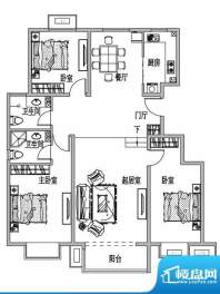 福泰新都城21号楼C2面积:134.79平米