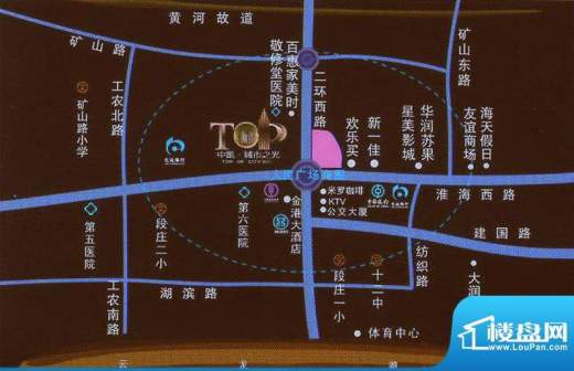 中凯城市之光交通图