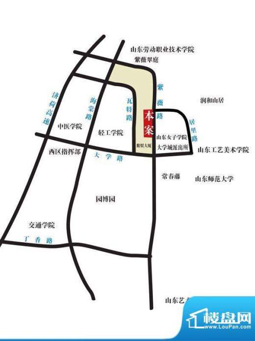 三庆·青年城交通图