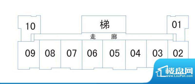 龙商天骄9号楼层平面面积:0.00平米