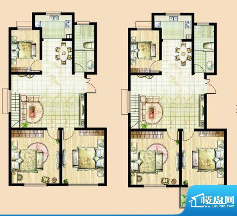 文华美景空中别墅P1面积:235.53平米