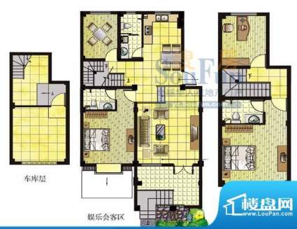 何桥润园下叠别墅户面积:150.00平米