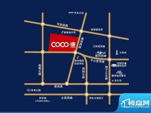 COCO唐|唐悦国际社区交通图