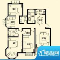 加州玫瑰园3F-C2 3室面积:144.50平米