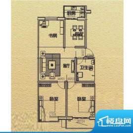 长城公寓长城户型图面积:110.00m平米