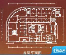 金洲国际首层平面图面积:0.00m平米