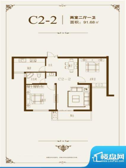 标准层 C2-2户型