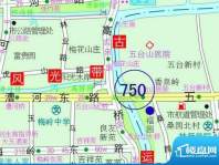 华纺750地块区位图