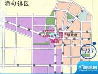 庆峰727地块交通图