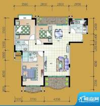 中仪花园9栋2-17层0面积:124.00m平米