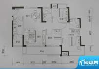 兰亭叙花园2栋01、3面积:93.86m平米