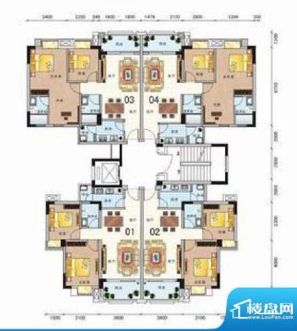 粤林豪庭5栋标准层 面积:0.00m平米