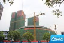 泰富广场二期项目主体楼已封顶20120910