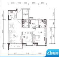 顺景蔷薇山庄四期第面积:107.05m平米