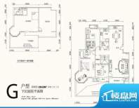 泰和地中海G户型下沉面积:236.22m平米