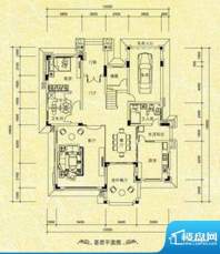 南桂园翡翠湾独栋C型面积:191.29m平米