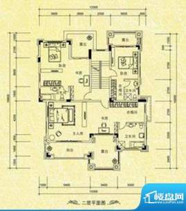 南桂园翡翠湾独栋C型面积:158.12m平米