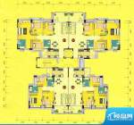 茵华花园8栋标准层平面积:0.00m平米