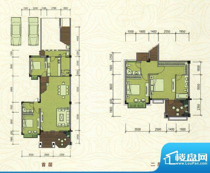 巴厘晓筑F标准 4室2面积:186.00m平米