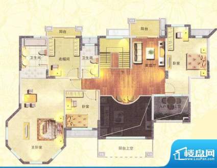 东海湾H3复式 6室4厅面积:348.00m平米