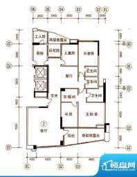 景观一品9栋 5室2厅面积:242.51m平米