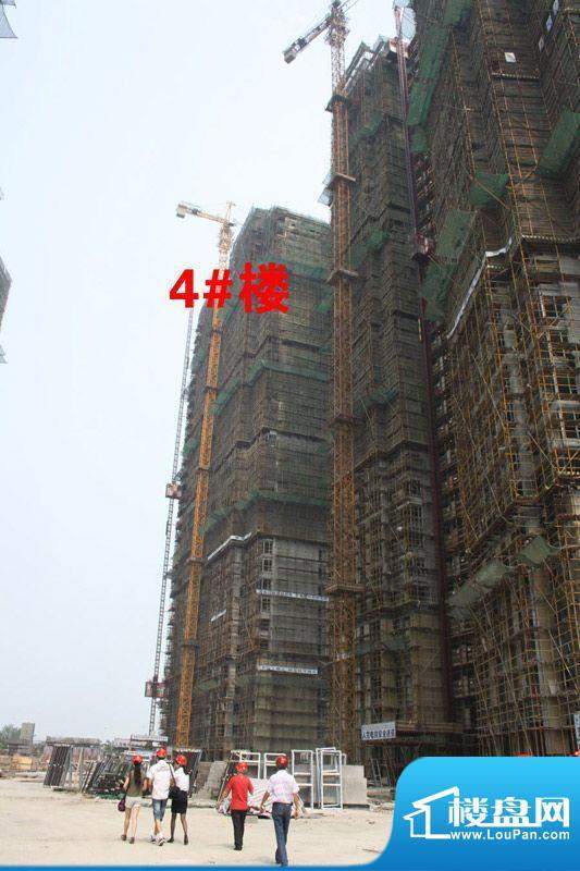 国贸天琴湾4#楼工程实景（2012.06.09）