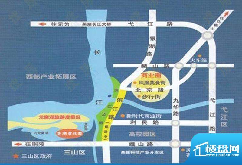 芜湖碧桂园交通图