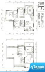 运河佳苑复式F户型 面积:177.00m平米