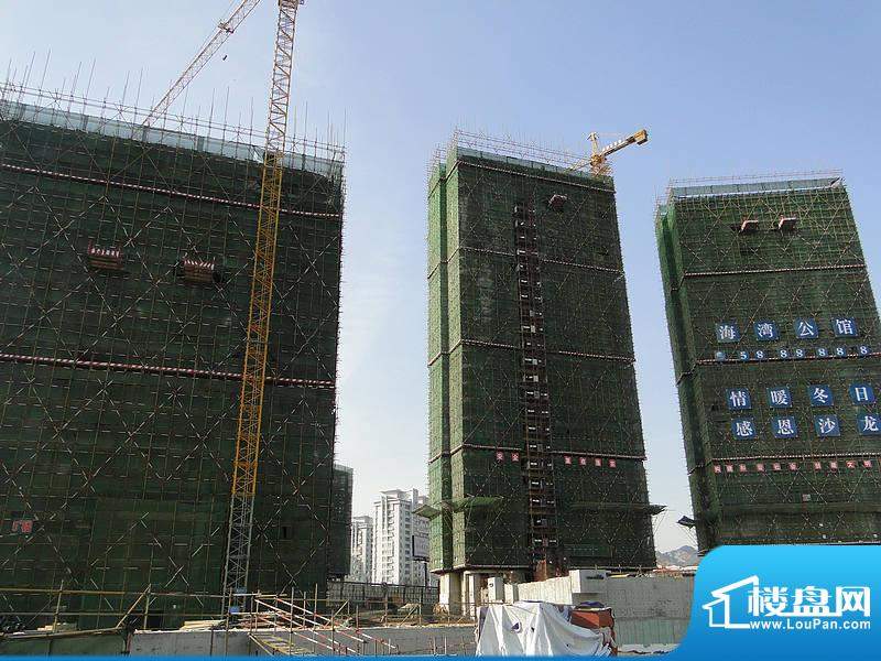 唐人海湾公馆2、3、5#住宅工程进度实景
