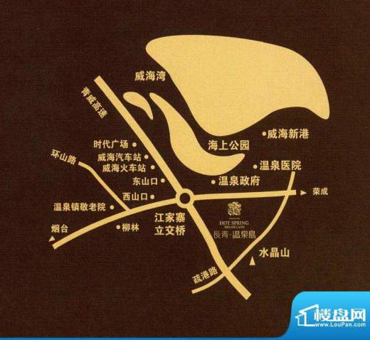 长青温泉岛交通图