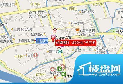 尚城国际交通图