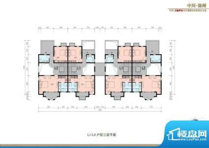 万福世家D13联排户型面积:0.00平米