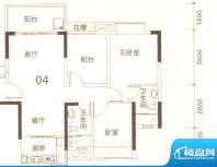 名汇嘉园1座04单位 面积:92.00平米