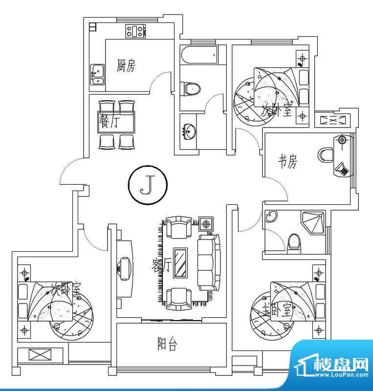 北京西城晶华户型图图片