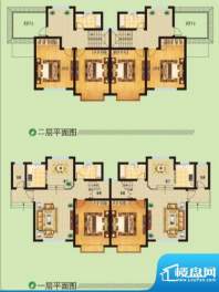 桃源·美庭苑D户型户面积:153.00平米