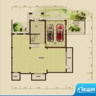 中海奥龙观邸路易城面积:598.00平米