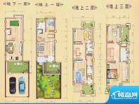 新发翡翠花溪联排别面积:220.00平米