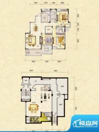 中建瀛园8#洋房Ａ-1面积:277.74平米