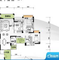 香堤水岸03/04单元 面积:134.32平米