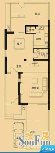 鲁商御龙湾K2户型一面积:0.00平米