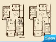 绿地新里紫峰公馆02面积:87.39平米