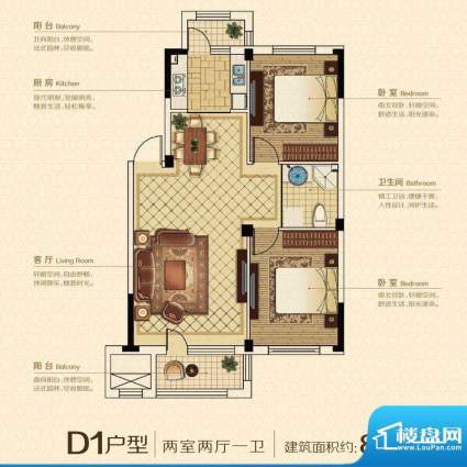 澳海澜庭二期26/27/面积:87.00平米