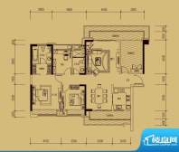 依云天汇北区D23室面积:158.00平米