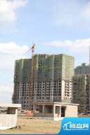 恒盛豪庭高层正在建设外景图（2012-05）