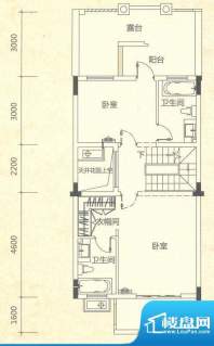 桂丹颐景园达观艺墅面积:255.00平米